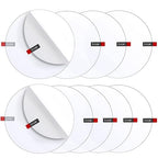 Enoin 9pcs 5 Inch Round Clear Acrylic/Plexiglass Sheet Disc Circle Plastic by Enoin