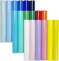 Efuncro- Heat Transfer Vinyl Boho Color Sheets 12" x 10" 18 Pack PU Iron-On by Unknown