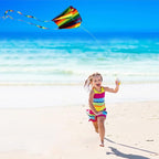 HENGDA KITE for Kids&Adults Rainbow Parafoil Kite - Image 5
