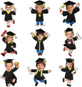 90 Set Graduation Hat Gown Cutout Graduation Bulletin Board Decoration Black by AWEELON