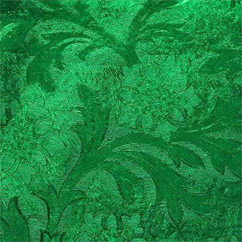 Oasis Supply Embossed Florist Foil, No Backing, 20IN x 30FT, Emerald Green 1 by OasisSupply