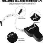 Automatic Telescopic Tape Measure, Body Measure Tape 60 inch, Self-Tightening - Image 4