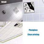5 Pcs Quilting Rulers and Templates Plexiglass - Image 5