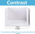 codree 6 Pcs Lengthen Cardboard Diorama Kit, 13 x 8.7 x 8.3 Inch Diorama Box - Image 3