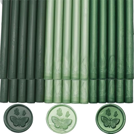 Wax Seal Sticks, Atopbb 30pcs Glue Gun Wax Sealing Sticks Beads Only Suit by Unknown