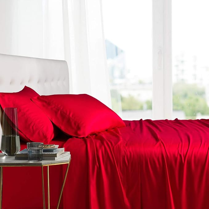Royal Hotel Bedding 100% Viscose Made from Bamboo Sheets, Soft Cooling Sheets by RoyalHotelBedding