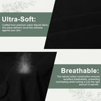 59”W Cotton Flannel Fabric, Super Soft 150GSM, Medium Weight Solid Arts & - Image 3
