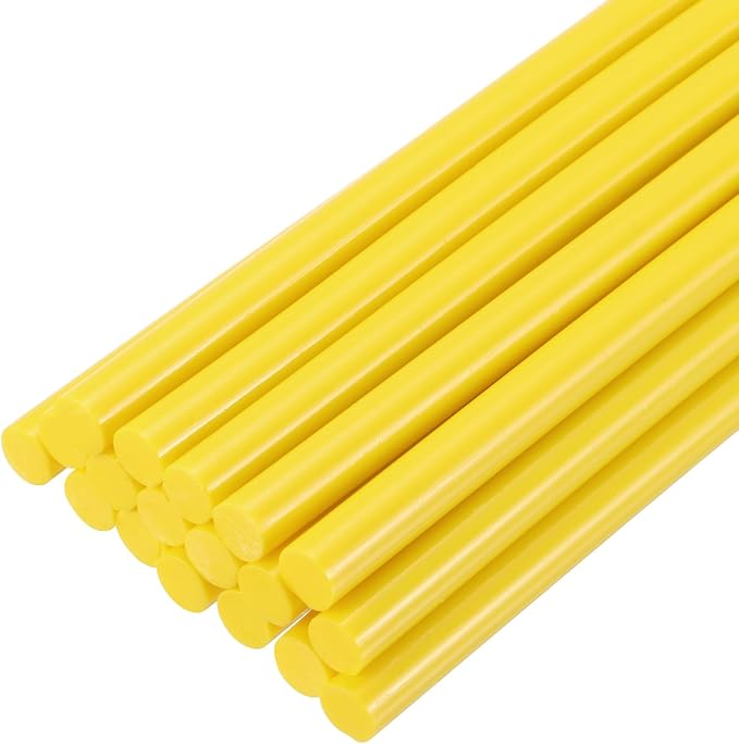 PATIKIL Hot Glue Sticks for Glue Gun, Light Yellow by PATIKIL