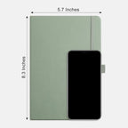 RETTACY Blank Journal Notebook, 192 Pages, A5 Medium Size | Leather Hardcover - Image 8