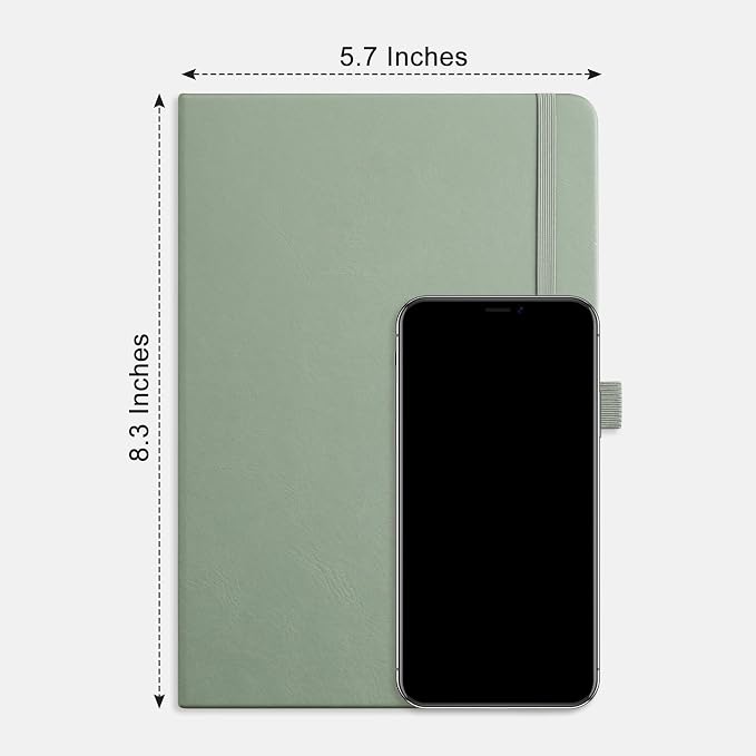 RETTACY Graph Grid Paper Notebook, 192 Pages, A5 Size | 5 Squares per Inch - Image 8