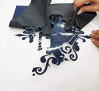 Guangyintong Heat Transfer Vinyl Black HTV Rolls, Matte Surface HTV - Image 5