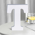 White Wooden Letters 8 Inch for Wall Decor, Large Unfinished Wood Letters for by SETNDTS