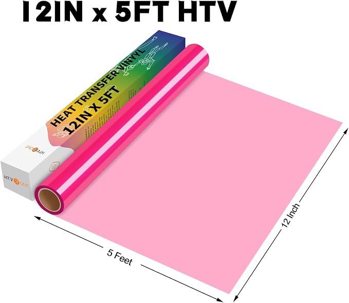 HTVRONT HTV Vinyl Rolls Heat Transfer Vinyl - Image 7