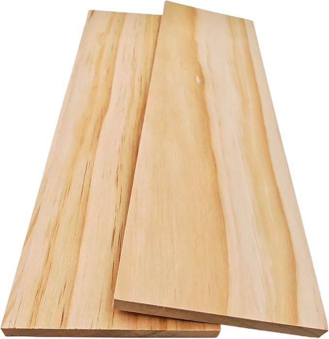 2PCS Rectangle Wood Boards Unfinished Wood Blocks - Image 4