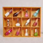 Organizer Box Solid Wood Storage Tray Desktop Display Organizer | Display - Image 4
