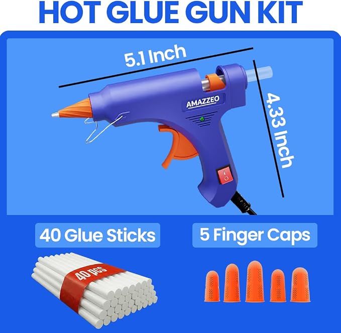 Hot Glue Gun and Sticks Set 40pcs - Image 4