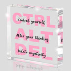 Empowerment Acrylic Sign by MUZRUYOU