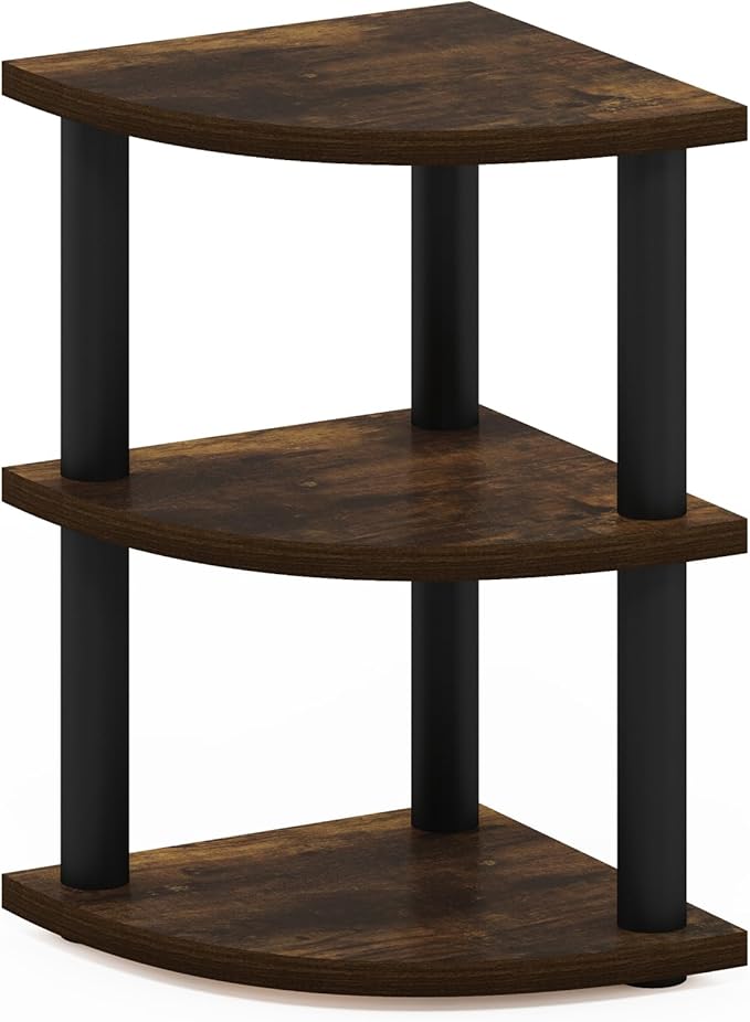 Furinno Turn-N-Tube Kitchen Countertop Organizer, 3-Tier Corner Countertop - Image 5