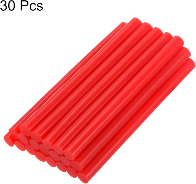 uxcell 30pcs Mini Hot Glue Gun Sticks 4-inch x 0.27-inch High Sticky Small Hot - Image 3