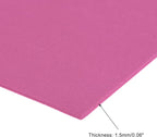 uxcell Rose EVA Foam Sheets, 11.8x7.9 in 2mm Thick Handicraft Foam Paper - Image 3