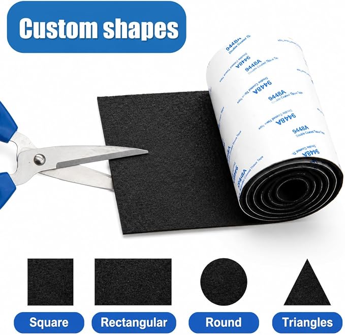 Cuttable Felt Furniture Pads - Image 2