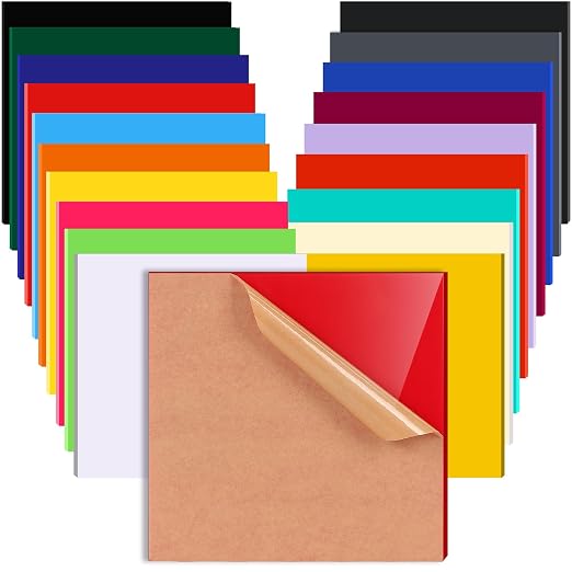 Adrattnay Acrylic Sheets 1/8" Thick, Opaque Colored Acrylic Panels by WOODEXPERT