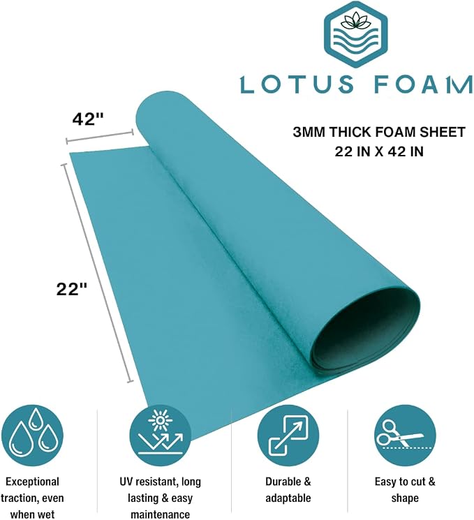 Lotus Foam Large 3mm EVA Foam Sheet - Image 2