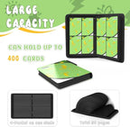 Trading Card Binder 4 Pocket, Card Binder 400 Pockets, Card Book Holder Cards - Image 4