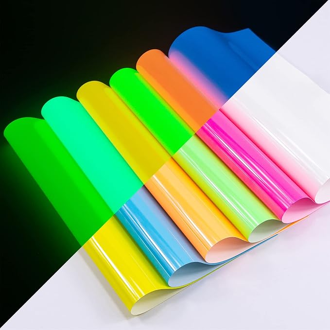 Glow in The Dark Heat Transfer Vinyl by TransWonder