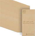 3 mm Baltic Birch Plywood 1/8 x 12 x 24 Inch, Box of 20 B/BB Grade Craft Wood by Woodpeckers