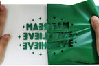 guangyintong Heat Transfer Vinyl Green HTV Rolls, Glossy Surface HTV Vinyl - Image 4