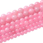12mm Natural Rose Quartz Beads Pink Energy Crystal Round Loose Beads by NaturalStoneBeads