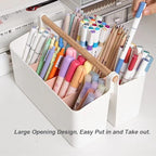 Art Caddy Organizer with Handle, Marker Organizer, Art Supply Storage Organizer - Image 6