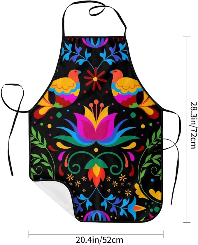 Apron Cooking Chef Work Shop Women Men Baking Decorations Painting Bbq Grilling - Image 6