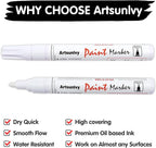 Artsunlvy Black Paint Pens Permanent Markers - Image 6