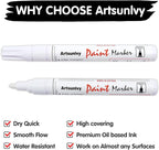 Artsunlvy White Paint Pens marking pens Permanent Markers - Image 4