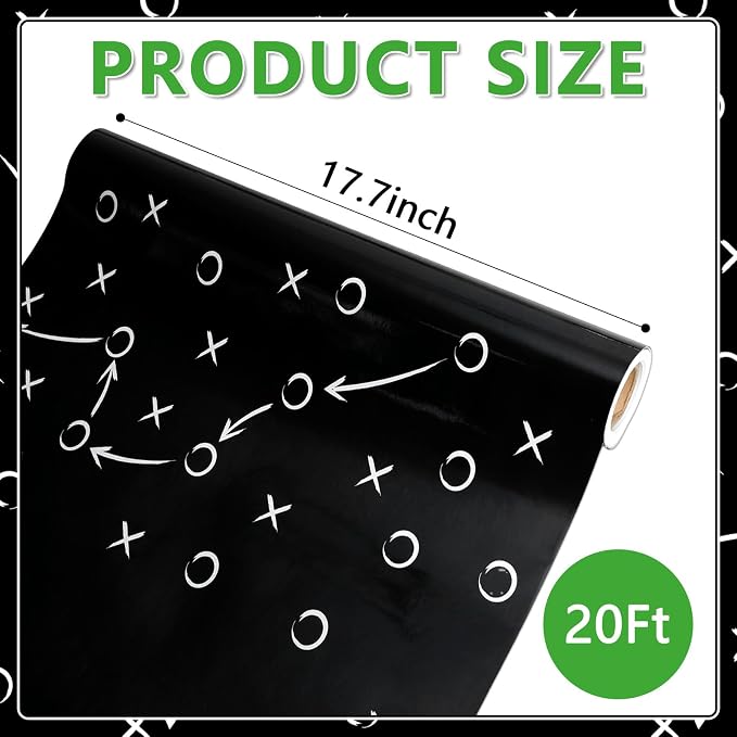 Qyeahkj Football Bulletin Board Paper Roll Football Tactic Bulletin Board - Image 2