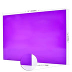 6 PCS Purple Transparent Cast Acrylic Sheets 8" x 12" x 0.118", Plexiglass - Image 3