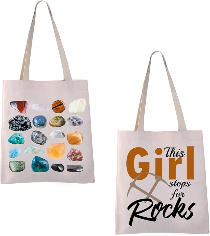 VAMSII Rock Collector Gifts This Girl Stops by VAMSII