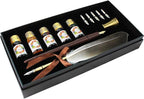 GIFTS Calligraphy Pen Set, 12-Piece Kit, 5 Nib & 5 Ink Set, Writing Quill Pen by FEATTY