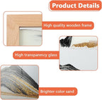 Bochino Moving Sand Art Picture Dynamic Sand Picture 3D Sand Art Frame - Image 3