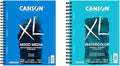Canson XL Series Mixed Media and Watercolor Paper Pads, 9x12 in 60 Sheets and by Unknown