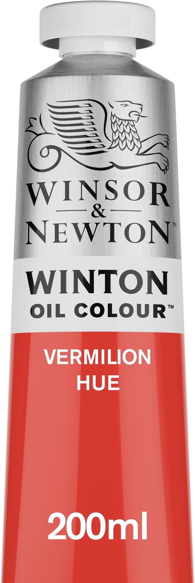 Winsor & Newton Winton Oil Color, 200ml Tube, Vermilion Hue by WinsorNewton
