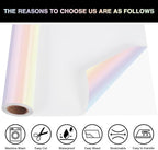 TORC Metallic HTV Heat Transfer Vinyl Roll 12" X 10FT Pearl Iridescent Iron on - Image 3