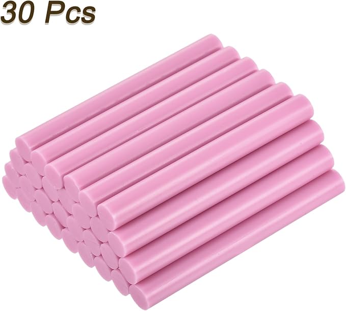 uxcell 30pcs Mini Hot Glue Gun Sticks 4-inch x 0.43-inch High Sticky Large Hot - Image 3