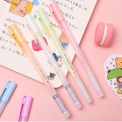 Scrapbook Quick Dry Glue Pen 6PCS Set, Crafting Color Spot Glue Pen Liquid Glue - Image 2