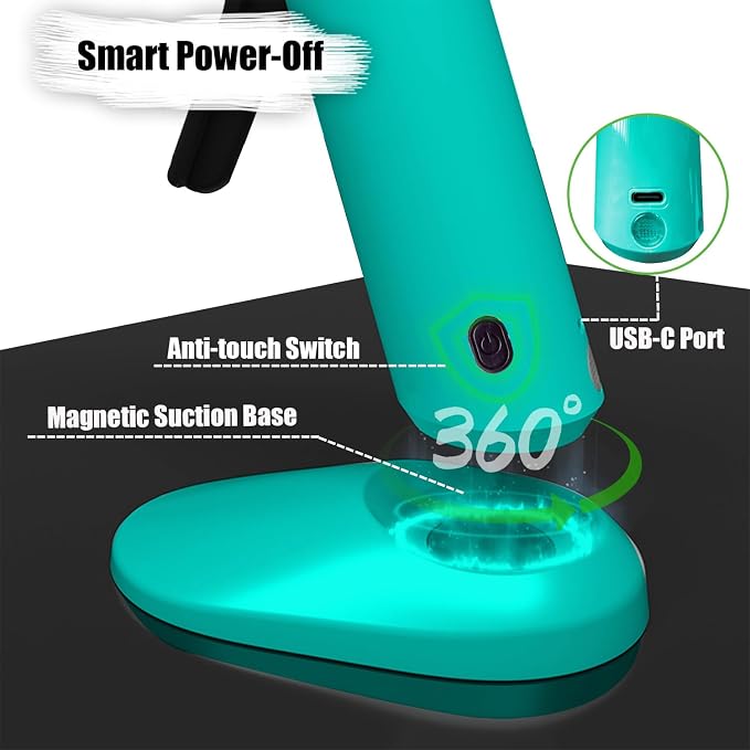MONVICT Smart Power-Off Cordless Hot Glue Gun, Mini Glue Gun Kit - Image 2