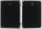 Lawrence Frames Metal Frame, Rope Design, Brushed Nickel, 5x7 Double - Image 4