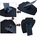 6 Pieces Black Velvet Necklace Display, Jewelry Display - Image 5