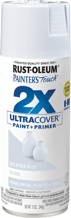 Rust-Oleum Painter's Touch 2X Ultra Cover Spray Paint, Gloss Solstice Blue | by Rust-Oleum